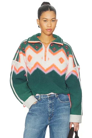 Free People x FP Movement Printed Mountain High Sweater
