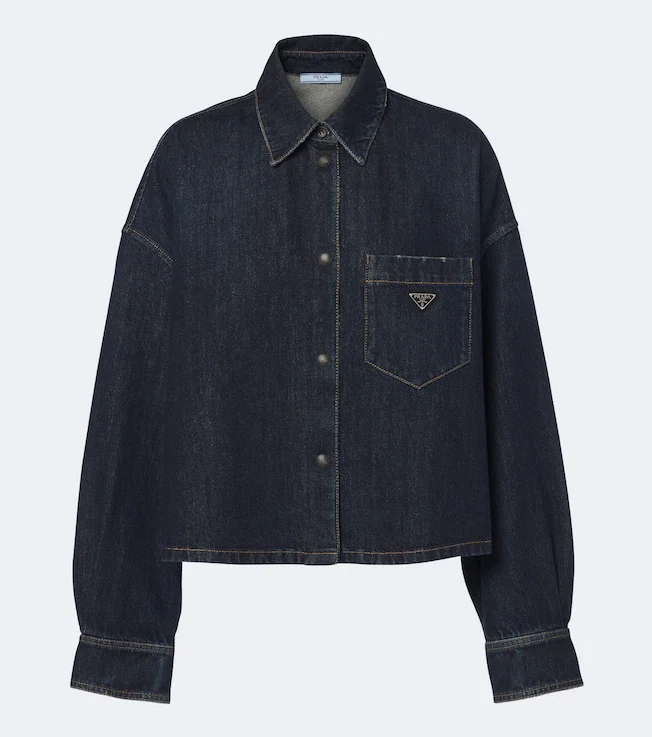 Denim overshirt