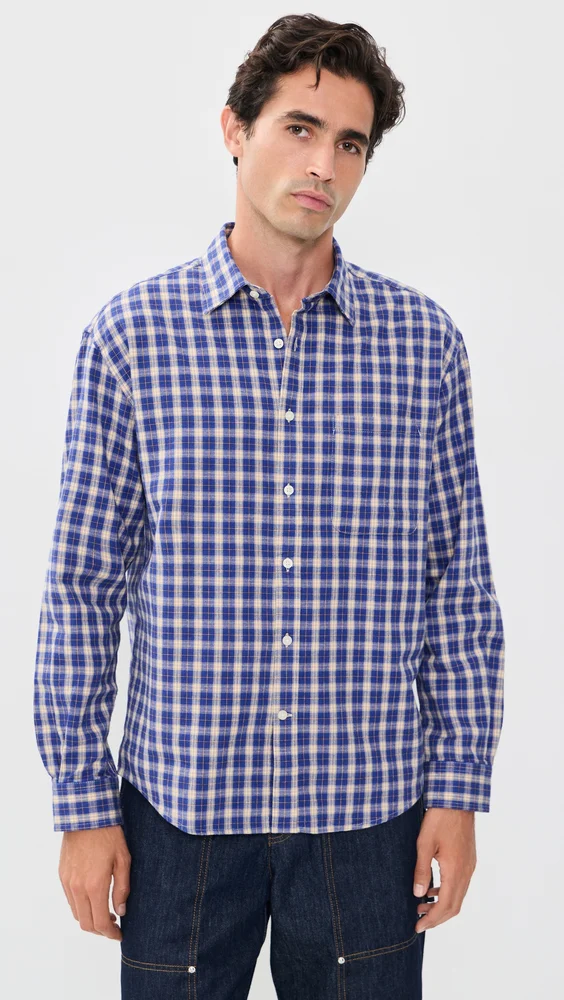 Deon Check Button Down Shirt