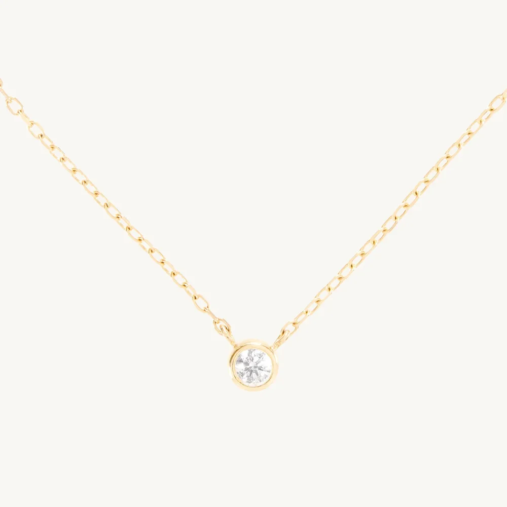 Tiny Corsage Necklace, Sparkler