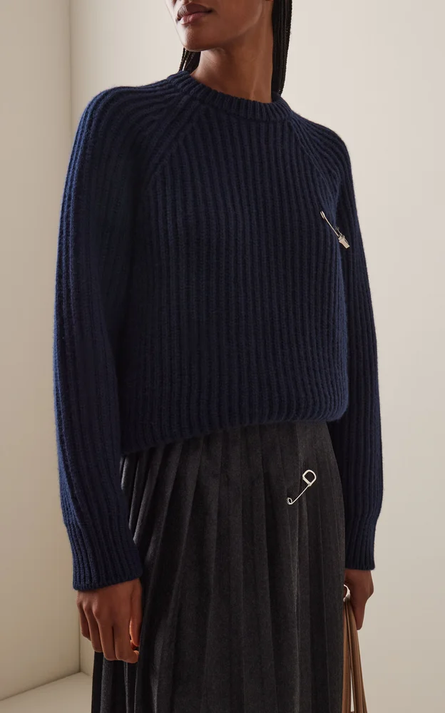 Cashmere-Wool Sweater