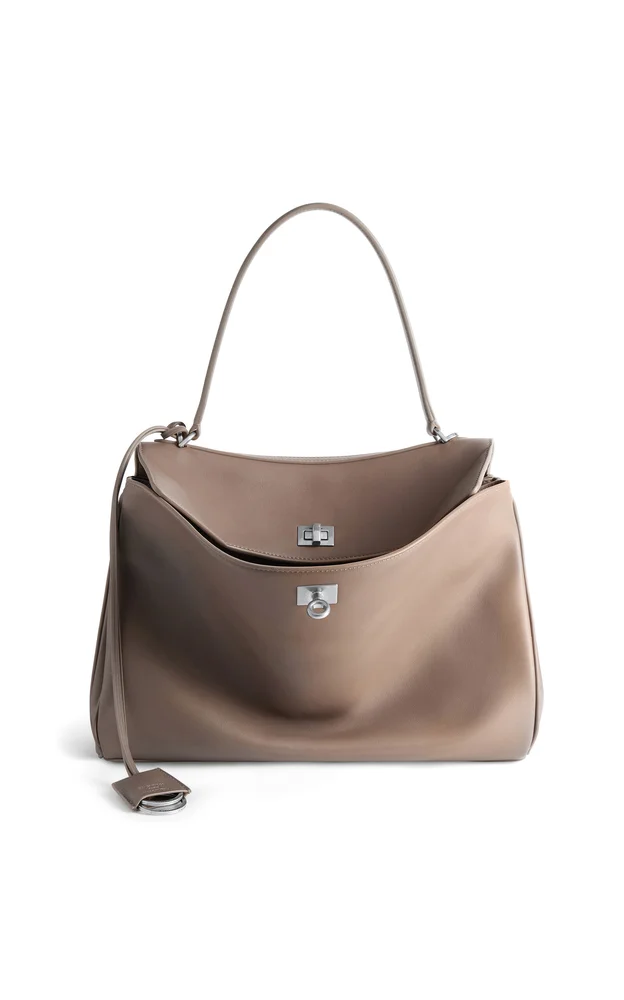 Rodeo Medium Leather Top Handle Bag