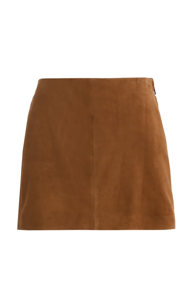 Exclusive Melody Suede Mini Skirt