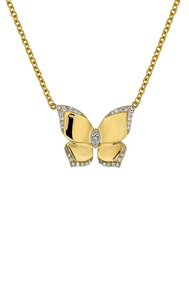 Oro Butterfly Necklace