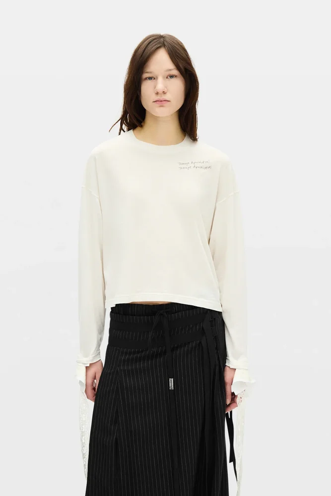 Niki Printed Long Sleeve T-shirt