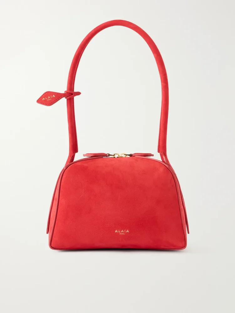 Le Bouledogue leather mini shoulder bag