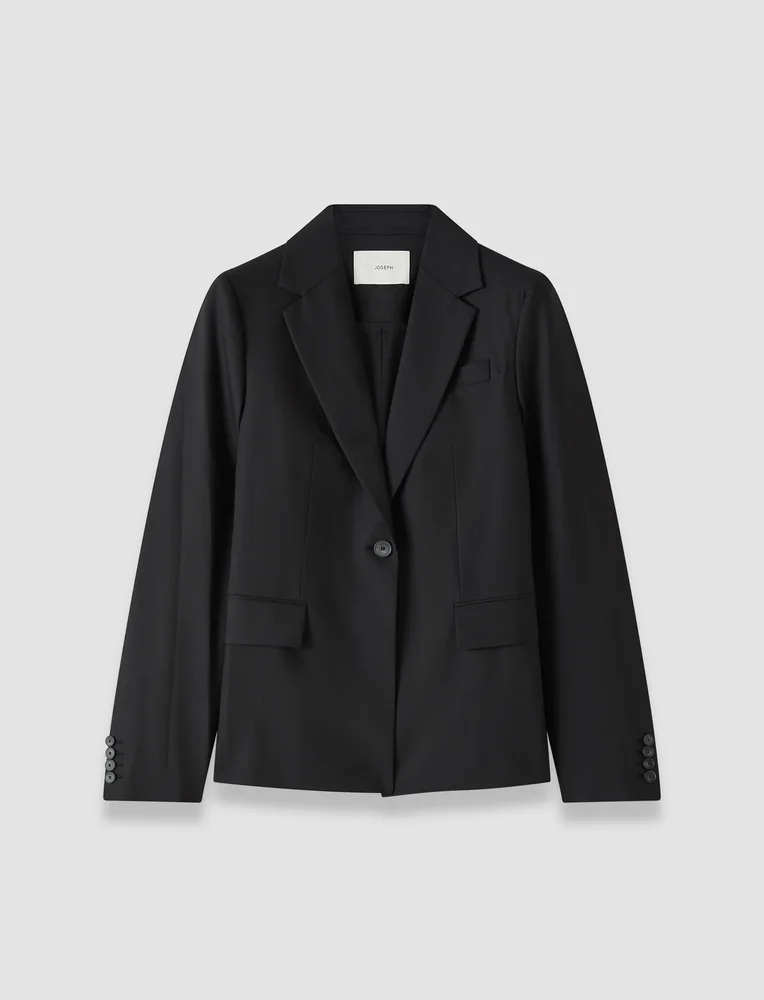 Jackie Wool Tailoring Stretch Jacket