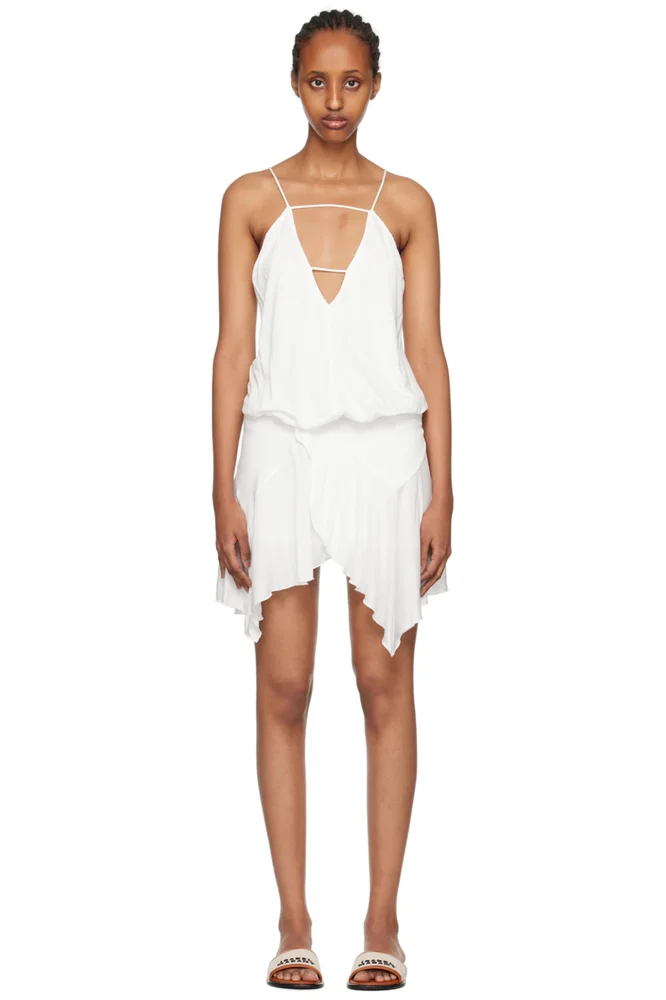 White Felicia Minidress