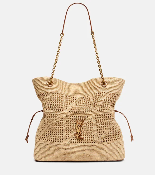 Jamie Cassandre raffia tote bag