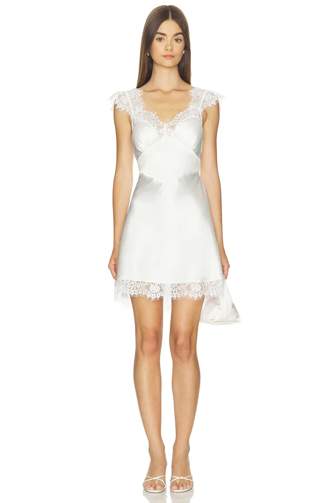Amba Lace Slip Dress