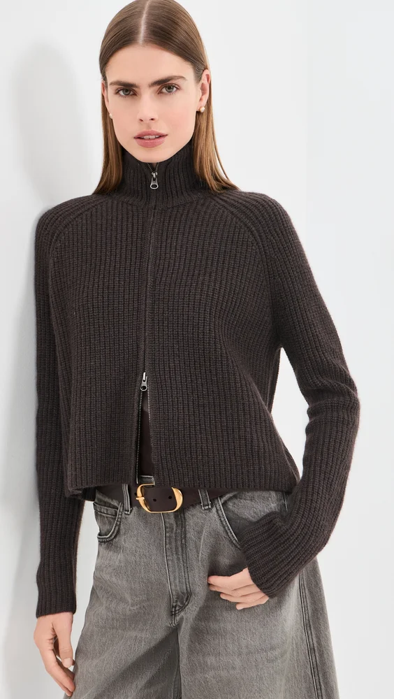 Sadie Zip Cardigan