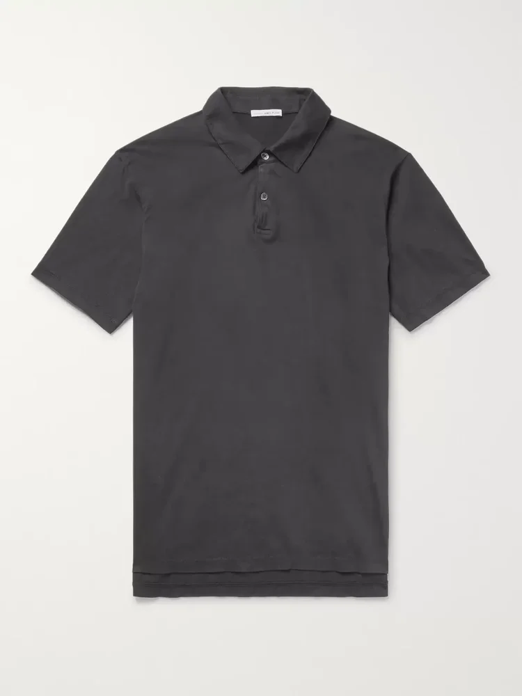Supima Cotton-Jersey Polo Shirt