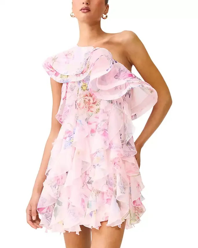 Millie Ruffle Mini Dress