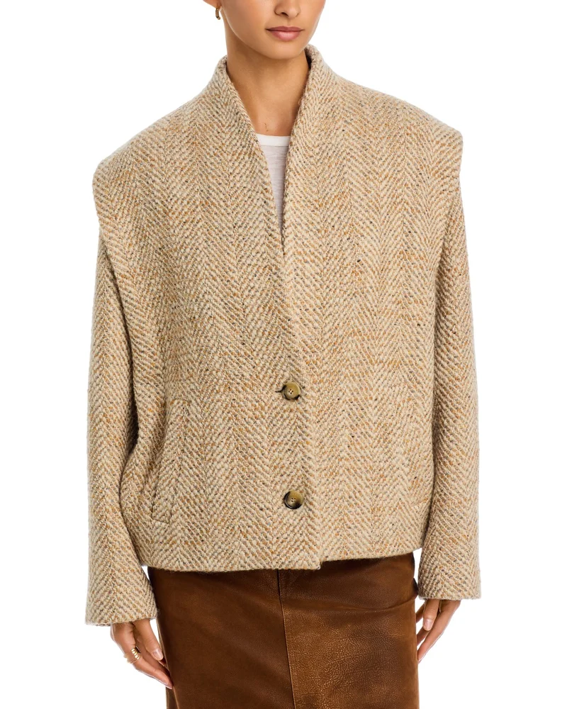 Drogo Herringbone Tweed Jacket