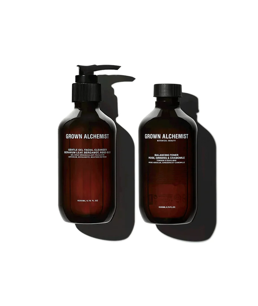 Gentle Gel Facial Cleanser + Toner