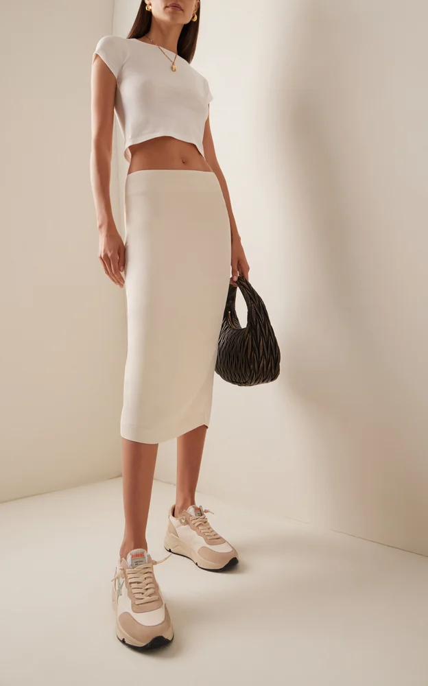 Running Leather Sneakers
