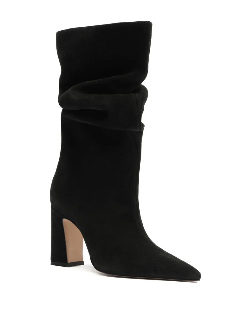 Harriet Suede Slouch Boots