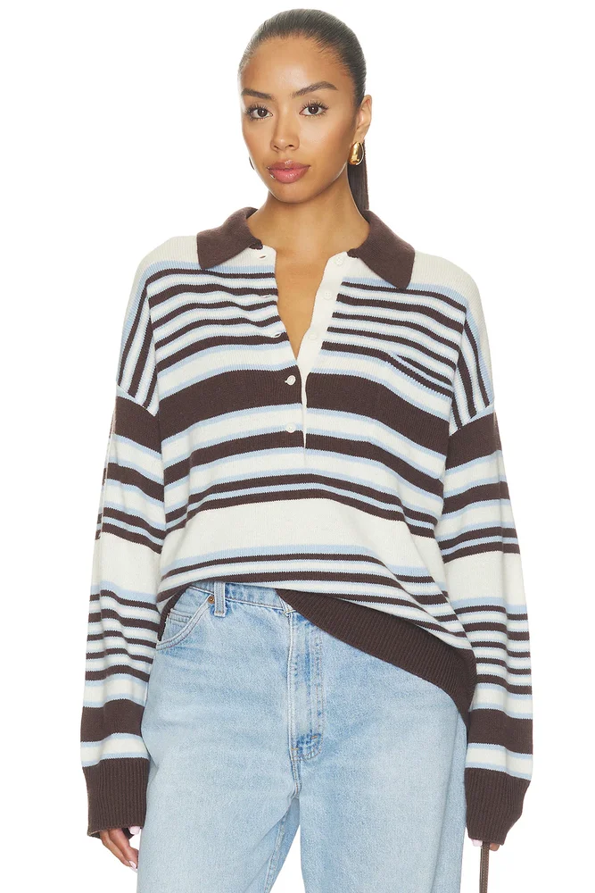 The Oversized Rugby Sweater