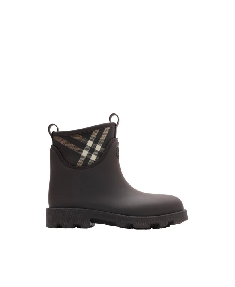 Marsh Stamp Rubber Rain Ankle Boots