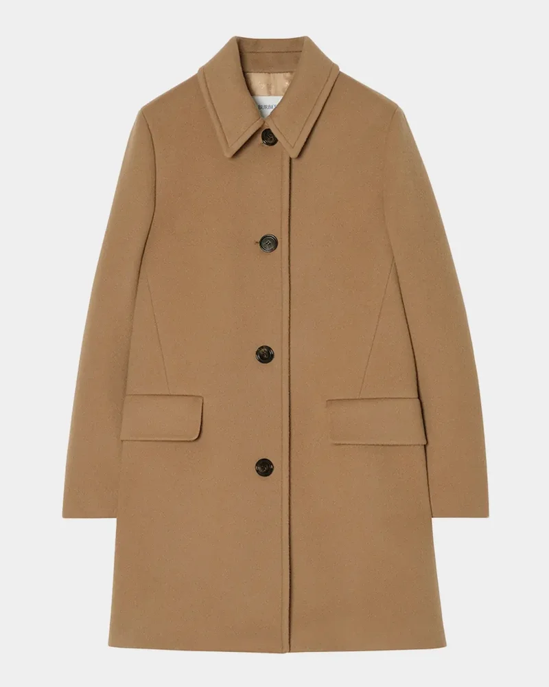 Gosford Wool-Cashmere Single-Breasted Coat