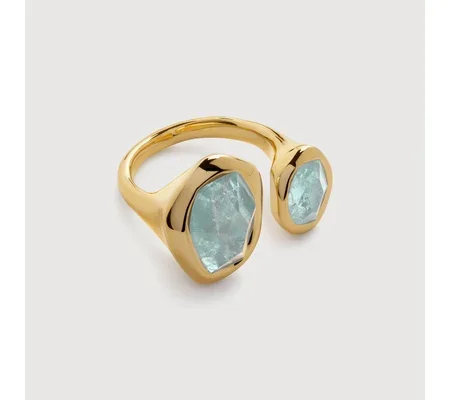 Monica Vinader Odyssey Gemstone Open Ring