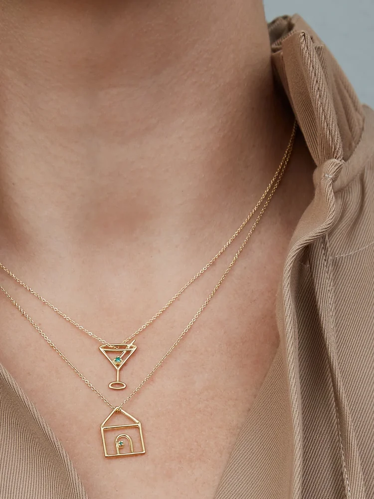 Casita Esmeralda Necklace