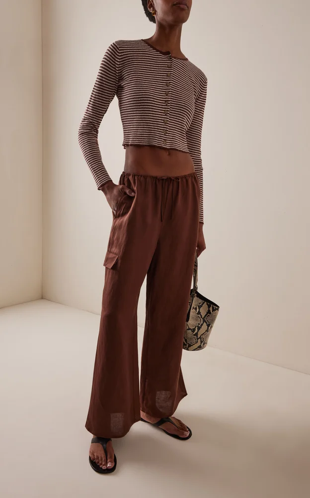 Air Linen Cargo Pants