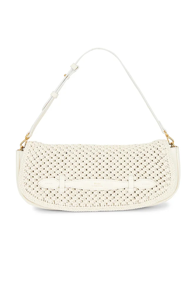 Leather Long Flap Clutch Large