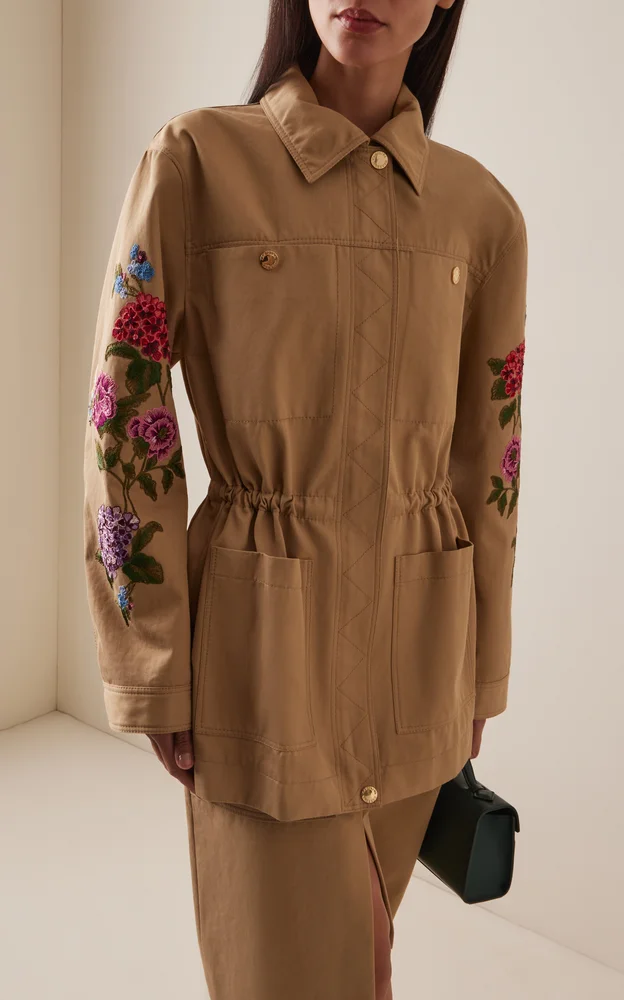 Embroidered Cotton Jacket