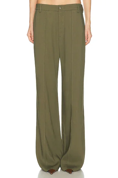 Wool Blend Trouser