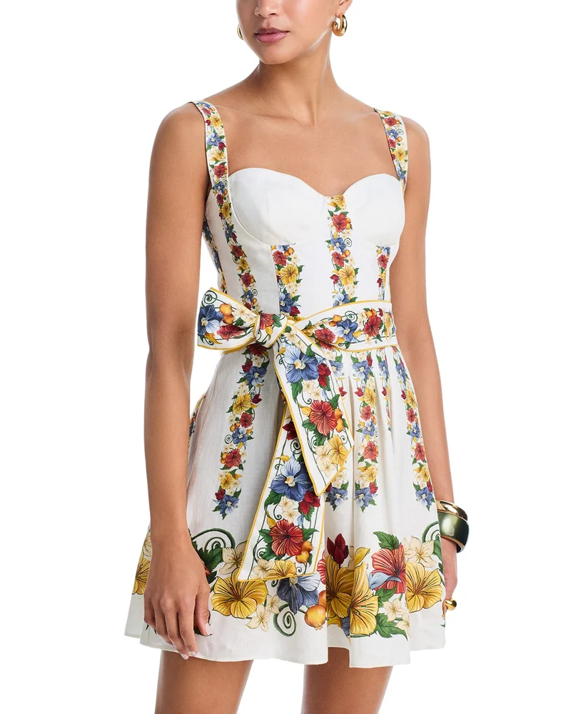 Belted Mini Dress