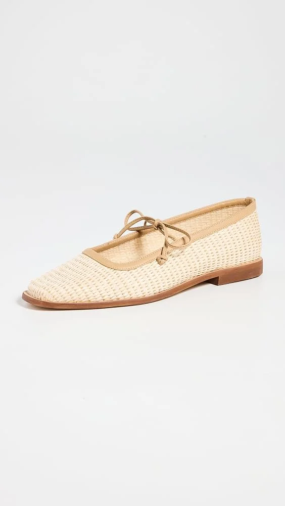 Lexie Basketweave Ballerina Flats