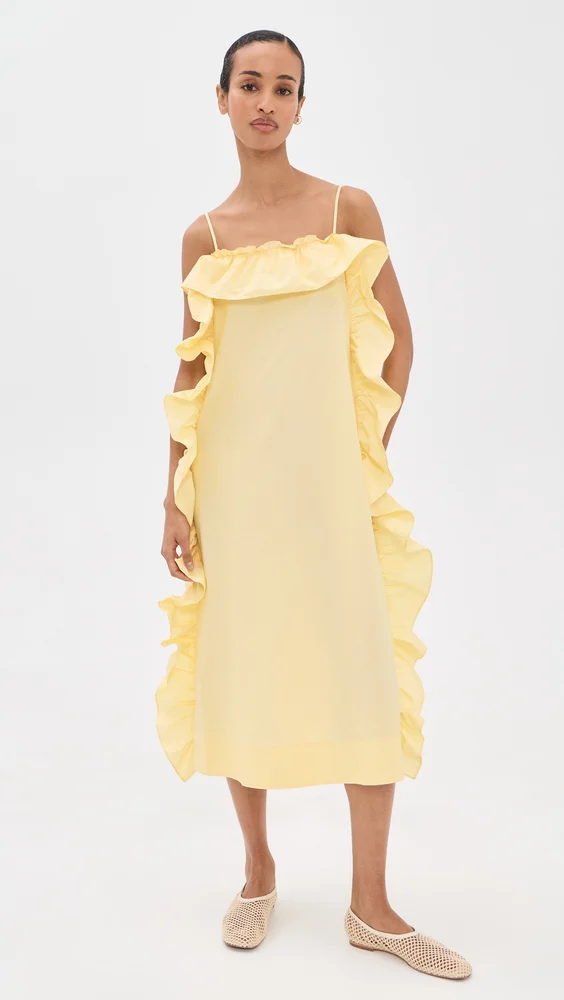 Lisette Ruffle Maxi Sundress