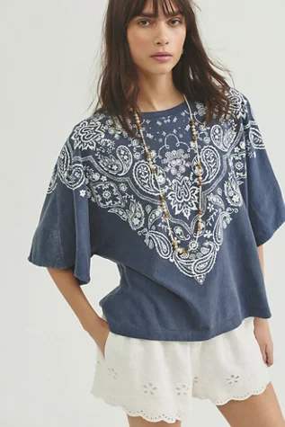 Heirloom Printed Tee