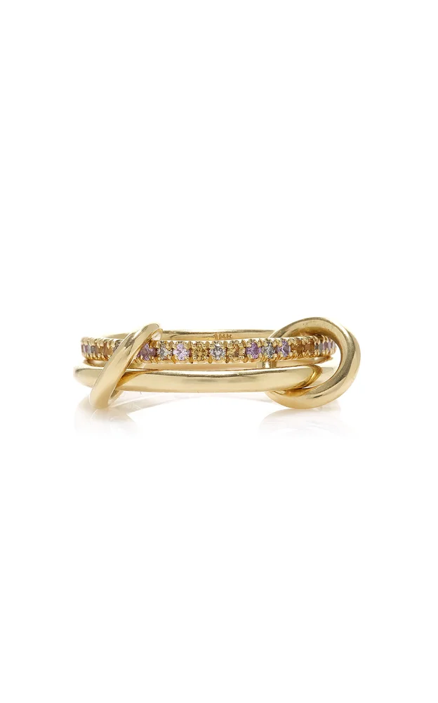 Exclusive Riviera Celia Dusk 18K Yellow Gold Sapphire Ring
