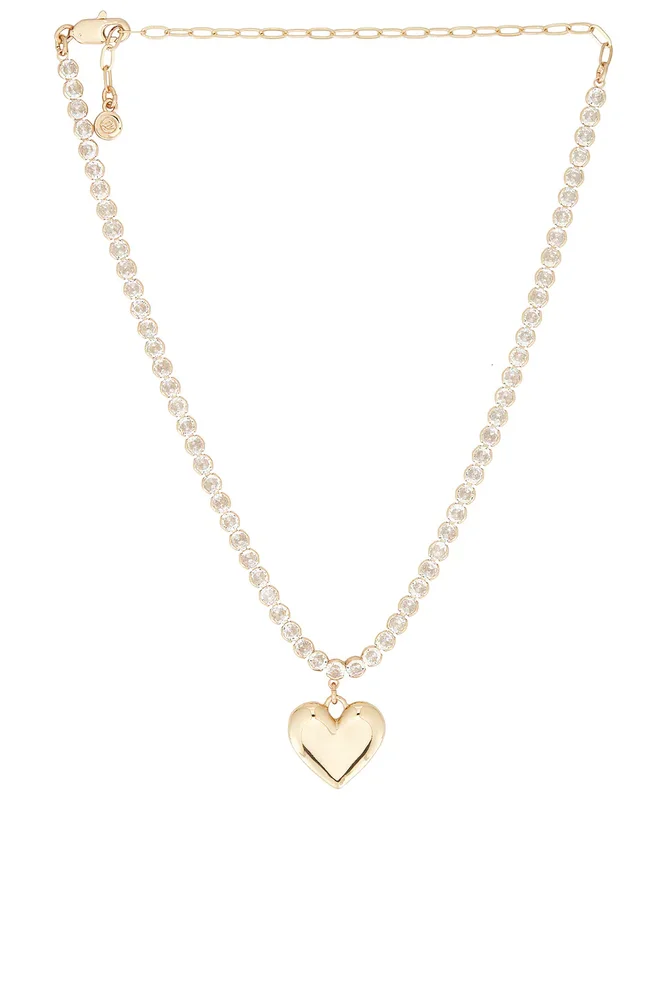 Luminous Love Tennis Necklace
