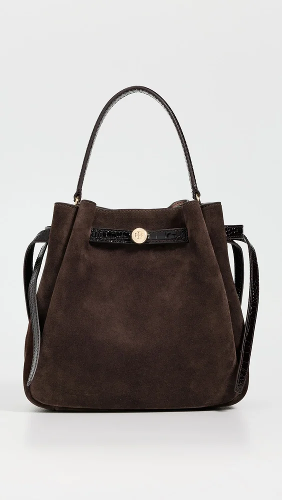 Romy Suede Bucket Bag
