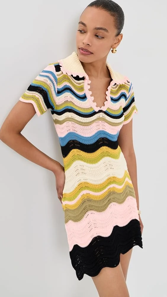 Chevron Mini Dress