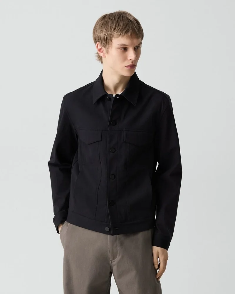 River Trucker Jacket in Neoteric Twill