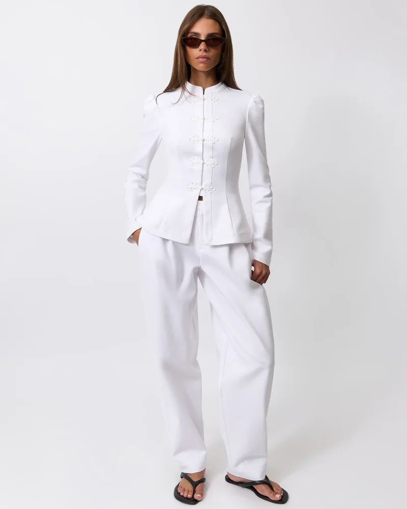 Mandarin Collar Jacket