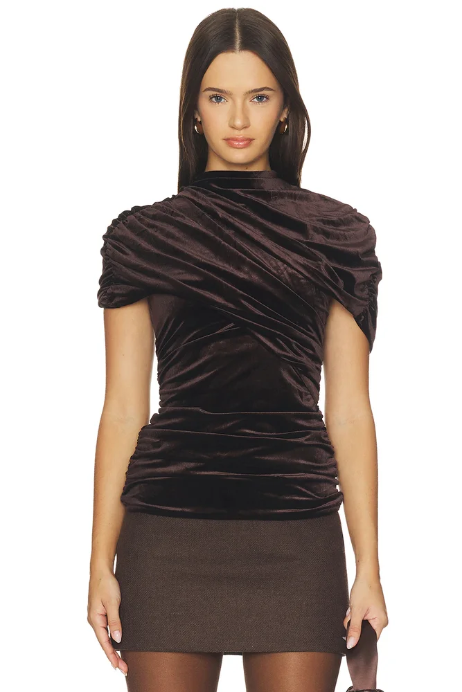 Evianna Velvet Top