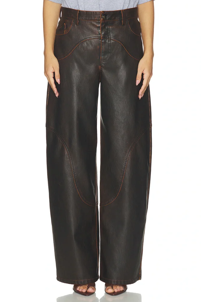Napolen Leather Pants