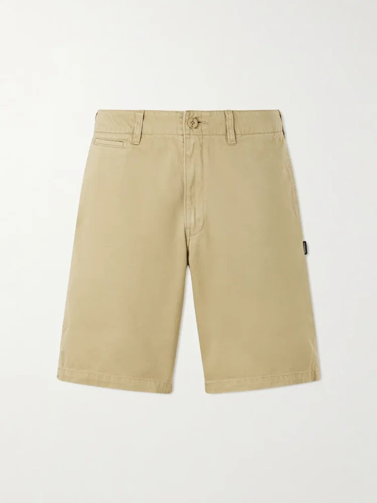Straight-Leg Cotton Chino Shorts
