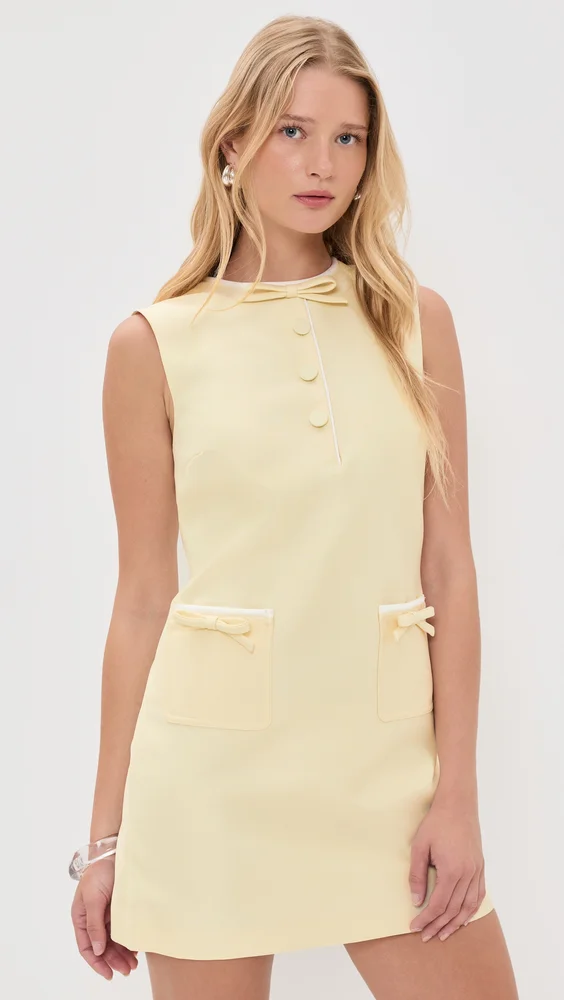 Taffeta Mini Dress