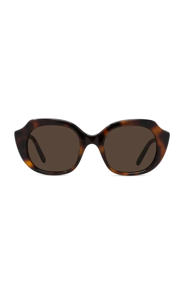 Slim Square-Frame Acetate Sunglasses