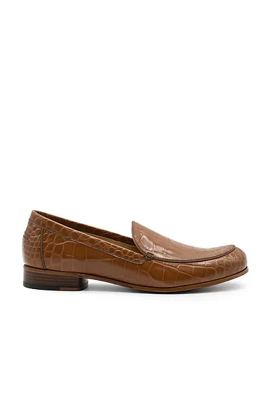 x Helsa Money Loafer in Tan