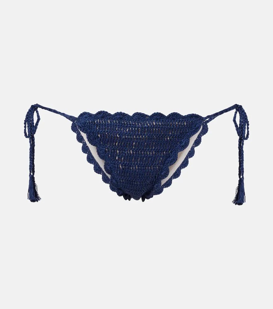 Crochet cotton bikini bottom