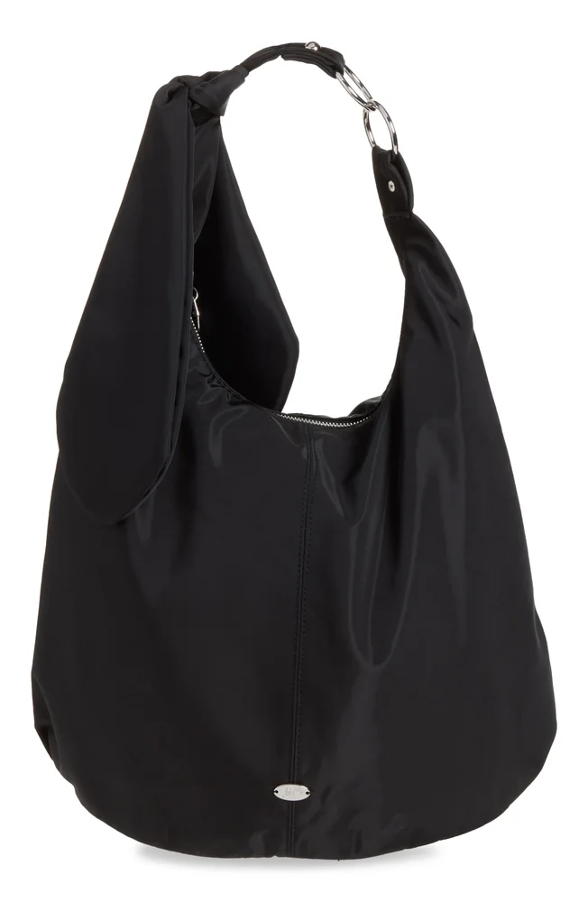 Gene Bow Hobo Bag