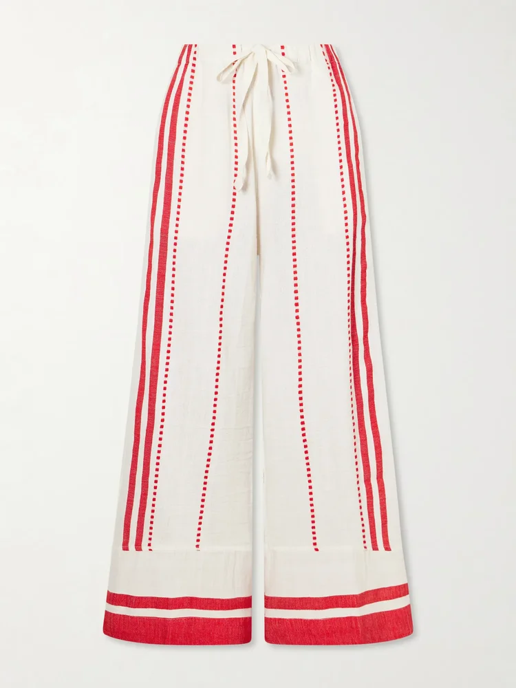 Desta straight-leg cotton pants