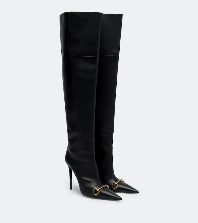 Donna Horsebit over-the-knee boots